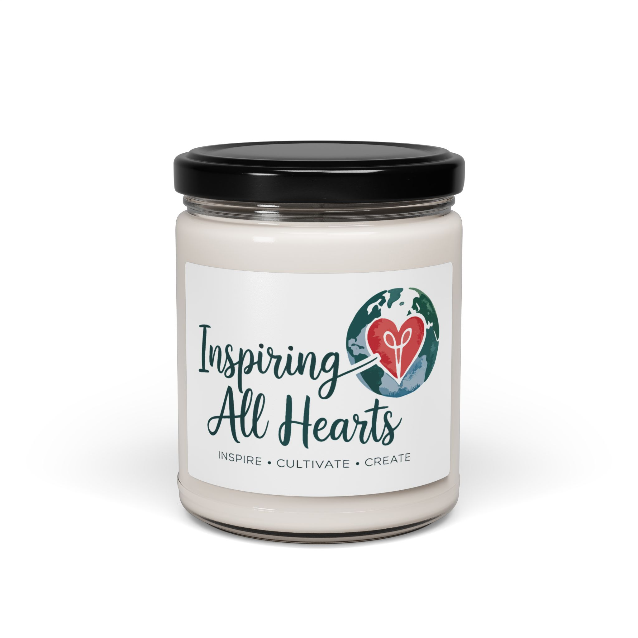 Inspiring All Hearts : Scented Soy Candle, 9oz