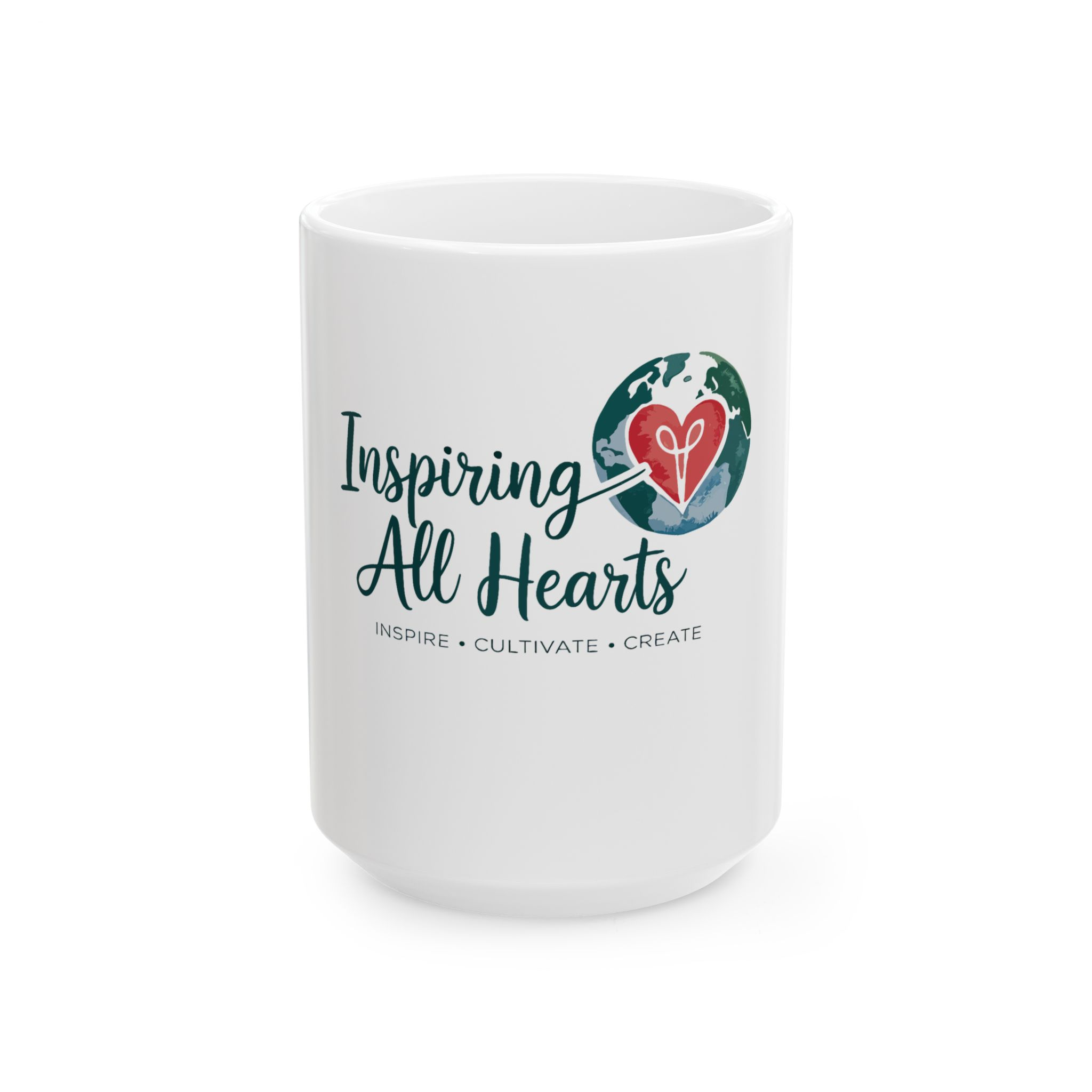Inspiring All Hearts : Ceramic Mug, (11oz, 15oz) - Image 5