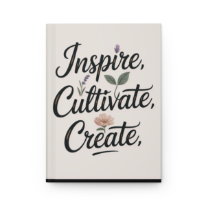 Inspire Cultivate Create : Hardcover Journal Matte