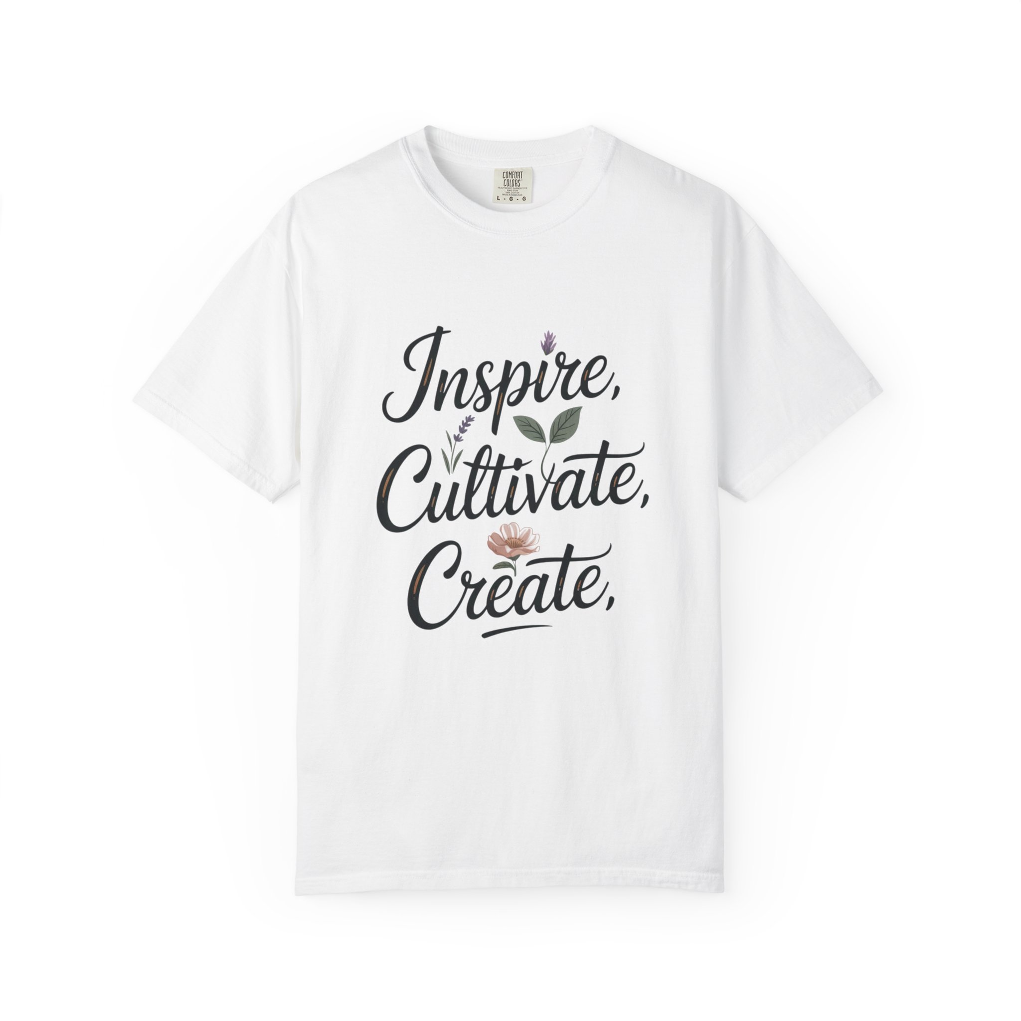 Inspire Cultivate Create : Unisex Garment-Dyed T-shirt